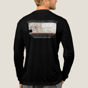 Eisenbahn-Zukunftssymbol mit Stumpfen, lange Ärmel Tri-Blend Shirt