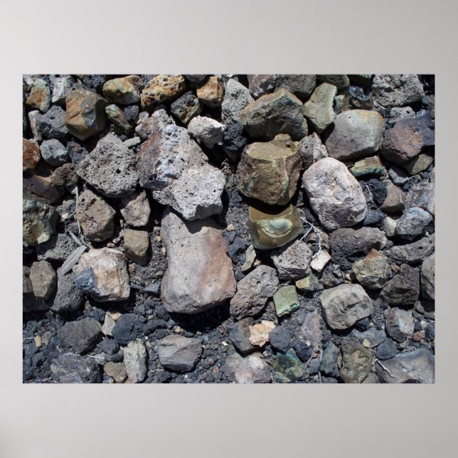 Eisenbahnbahnhof Poster (Vorne)