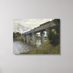 Eisenbahnbrücke in Argenteuil (Eisenbahn) (von Mon Leinwanddruck
