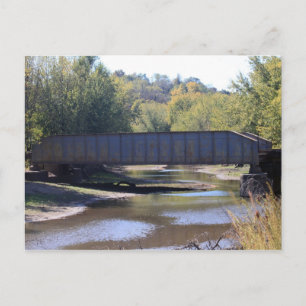 Eisenbahnbrücke Postkarte