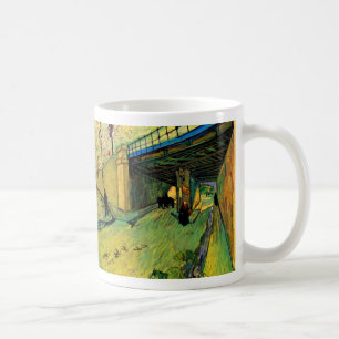 Eisenbahnbrücke über Montmajour durch Vincent van Kaffeetasse