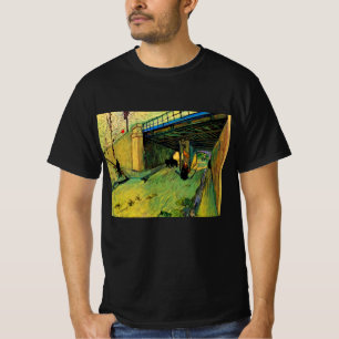 Eisenbahnbrücke über Montmajour von Vincent van Go T-Shirt