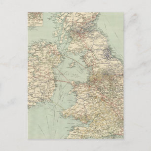 Eisenbahnen der Britischen Inseln Postkarte