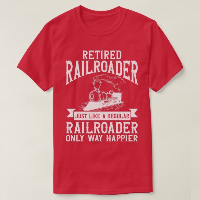 Eisenbahningenieur T-Shirt (Design vorne)