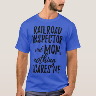Eisenbahninspektor Mama Funny Gift Idee für Mutter T-Shirt