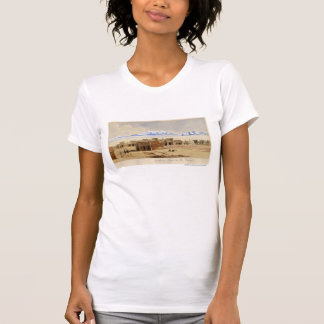Eisenbahnstadt in der Prärie T-Shirt