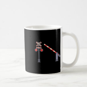 Eisenbahnüberquerung Rrier Sign Halloween Kostüm D Kaffeetasse