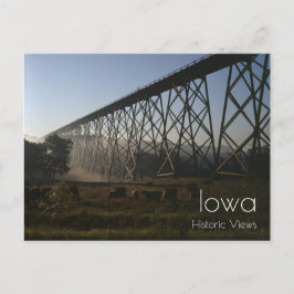 Eisenbahnwagen Postkarte
