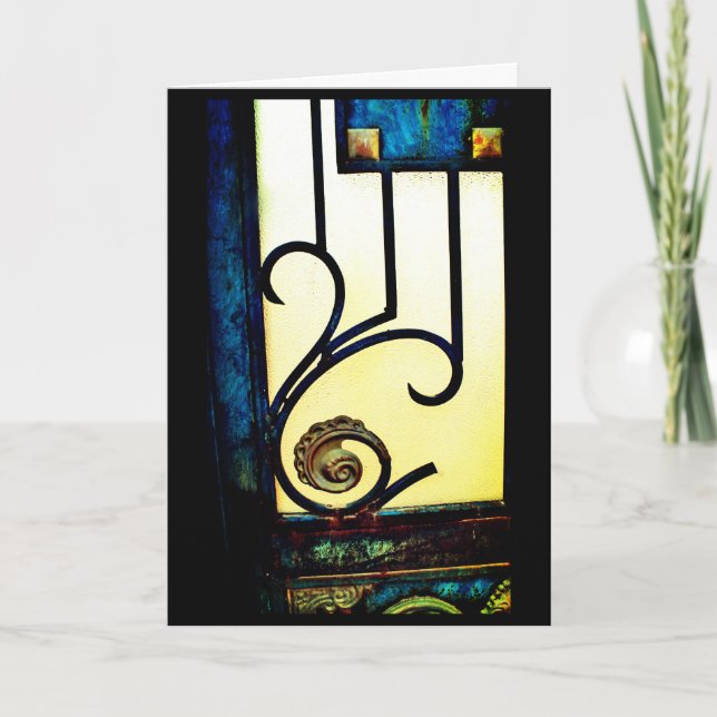 Eisendampf Karte (Vorderseite)