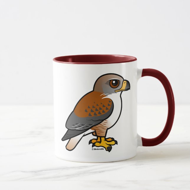 Eisenhaltiger Falke Tasse (Rechts)