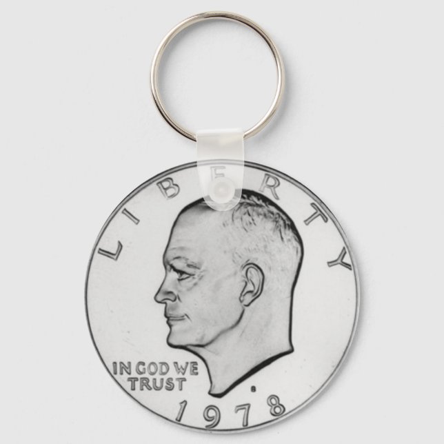 Eisenhower Dollar Image Schlüsselanhänger (Vorderseite)
