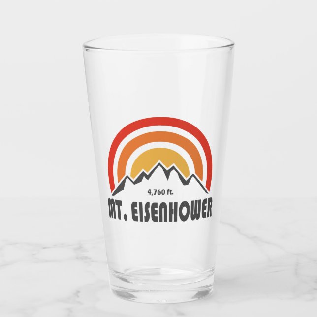 Eisenhower New Hampshire Glas (Vorderseite)