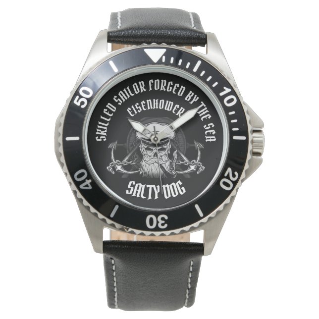 EISENHOWER / SKILLIERTER SAILOR, DER VOM MEER ENTW ARMBANDUHR (Vorderseite)