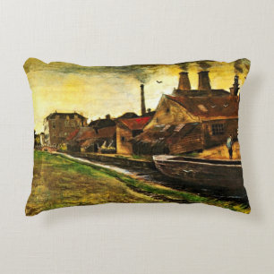 Eisenmühle in Den Haag von Vincent van Gogh Dekokissen