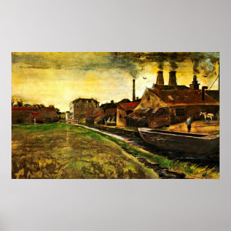 Eisenmühle von Vincent van Gogh in Den Haag Poster