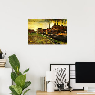 Eisenmühle von Vincent van Gogh in Den Haag Poster