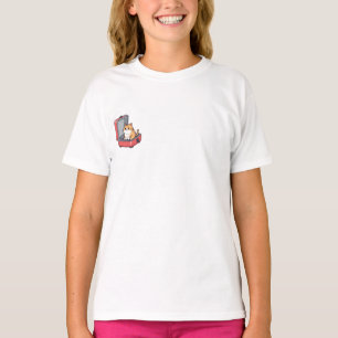 Eisenpfanne-Ginger-Katze-Kinder T-Shirt