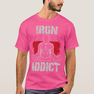 Eisenpflege für Bodybuilding und Sonnenuntergang T-Shirt