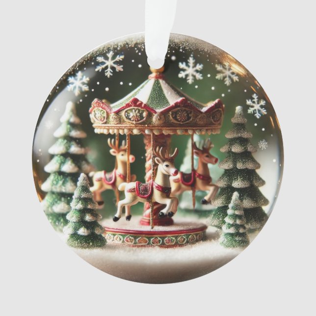 Eisenrad-Akrylverzierung Ornament (Vorderseite)