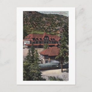 Eisensprings Cog Road Station & Hotel Postkarte