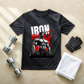 Eiserne Built Gym Warrior T-Shirt – Savage Bodybui