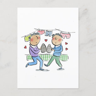 Eiserne Hochzeit Postkarte