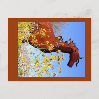 "Eisernes Pferd" Postkarte