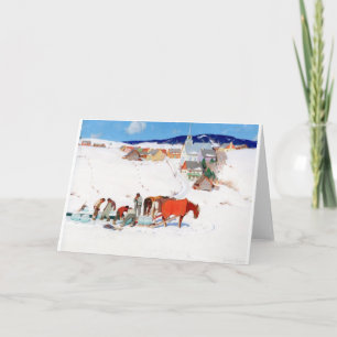 Eisernte 1935 , Clarence Gagnon Karte