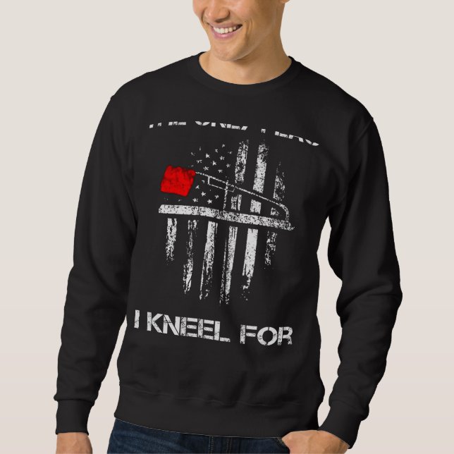 Eisfischen: Die einzige Flagge, die ich kenne, Sweatshirt (Vorderseite)
