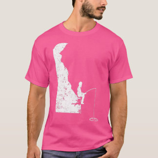Eisfischer Angelpol DE Bass Fischen T-Shirt