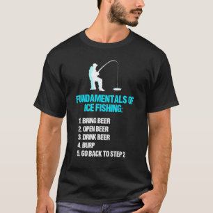 Eisfischer Angler Sei Alkohol  Witz Pun T-Shirt