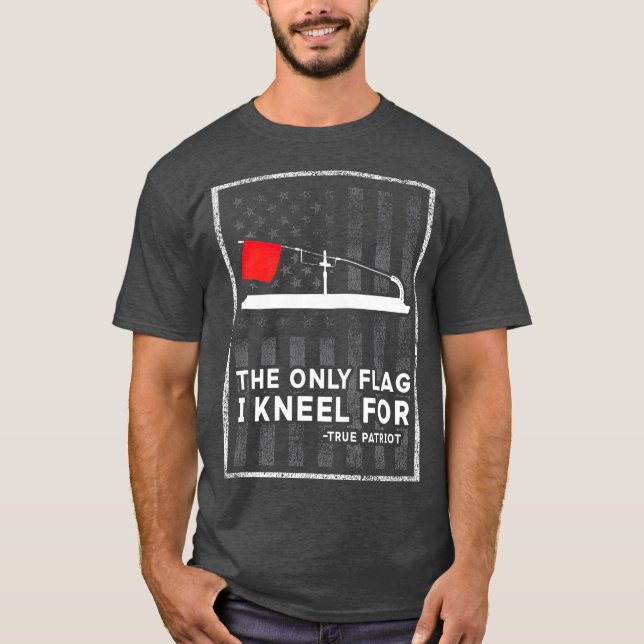 Eisfischerei: Die einzige Flagge, die ich kenne, T-Shirt (Vorderseite)