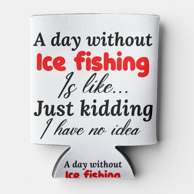 Eisfischerei Dosenkühler (Vorderseite)