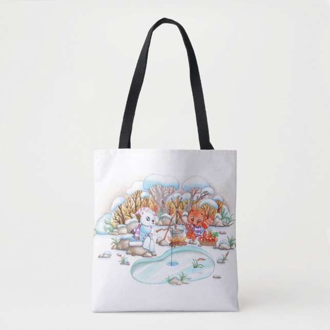 Eisfischerei Tasche (Vorderseite)