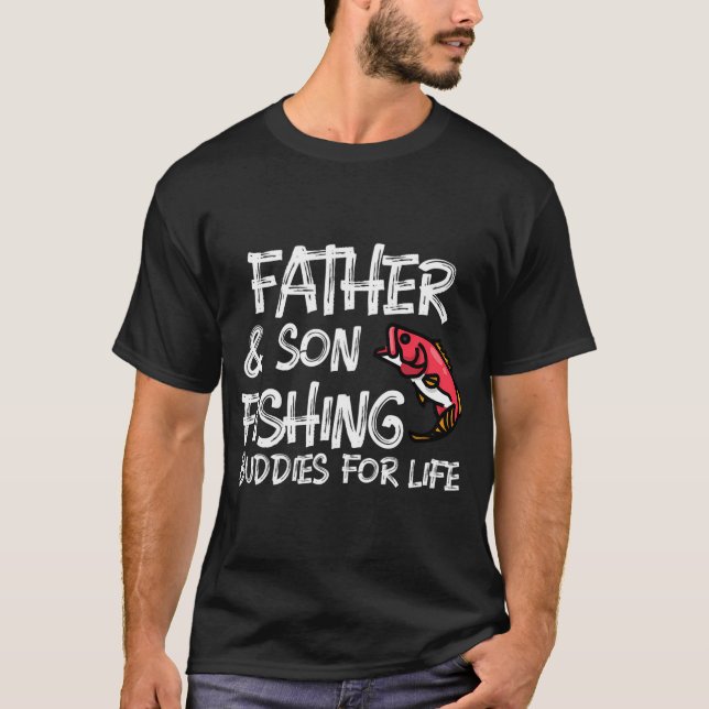 Eisfischerspruch T-Shirt (Vorderseite)