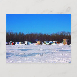 Eisfischsammlung Postkarte