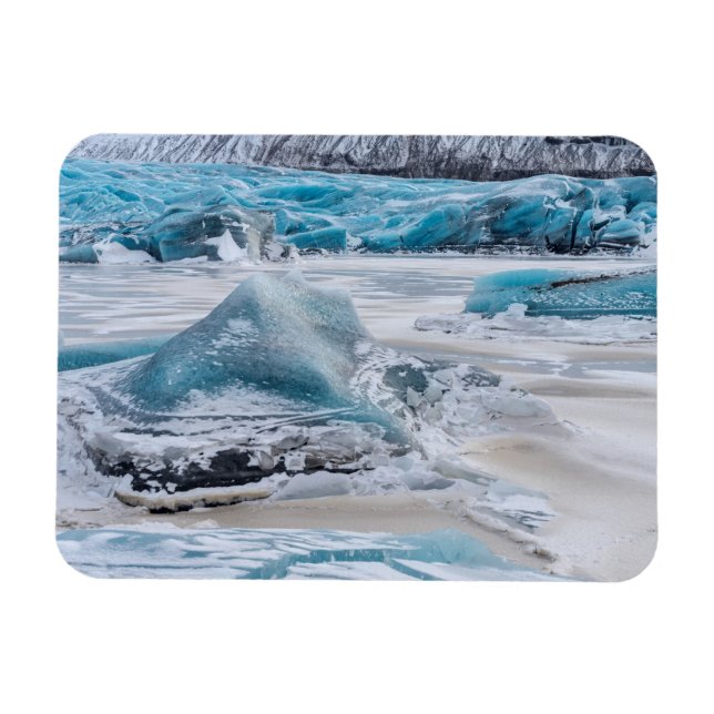 Eisformationen auf dem Gletscher Magnet (Horizontal)