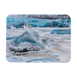 Eisformationen auf Gletscher Magnet
