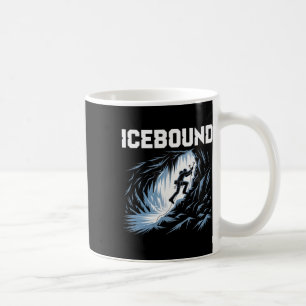Eisgebundene Eisklettern Höhlen-Abenteuer-Bergstei Kaffeetasse
