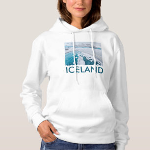 Eisgefrorenes Gletschereis, Island Hoodie