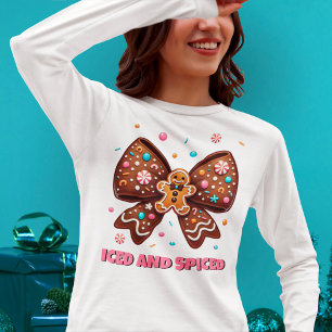 Eisgekühlter und gewürzter Ingwerbrot-Coquette-Bog T-Shirt