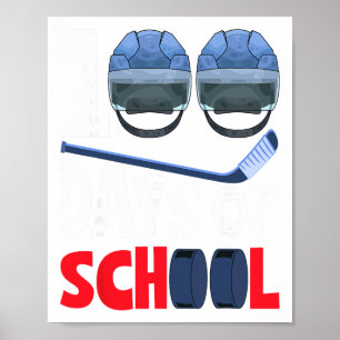 Eishockey 100 Tage Schule 100. Tag der Schule Poster