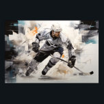Eishockey Action Sport Malerei Abstrakt Art Deco Poster<br><div class="desc">Eishockey Action Sport Malerei Abstrakte Art Decor. Eine phantastische Malerei,  die den Geist der Herausforderung und des Perfektionismus hervorhebt.</div>