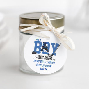 Eishockey-Baby-Party Geschenkanhänger