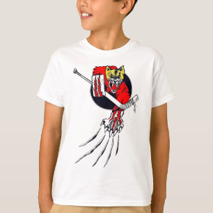 Eishockey-Biest-Torhüter-Katze-Torhüter Männer Fra T-Shirt