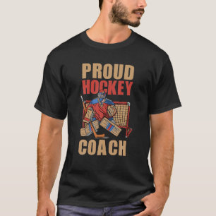 Eishockey-Coach Eishockey-Spieler Eishockeyspieler T-Shirt