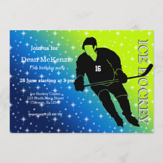 Eishockey Einladung