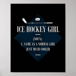 Eishockey Eishockey Girl Noun 1. Gleiche Poster