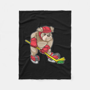Eishockey-Eishockey-Stick-Sport Fleecedecke