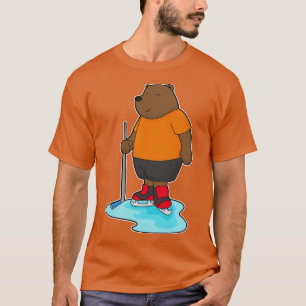 Eishockey-Eishockey-Stick T-Shirt